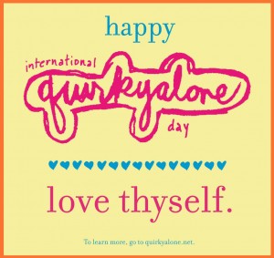 International Quirkyalone Day card